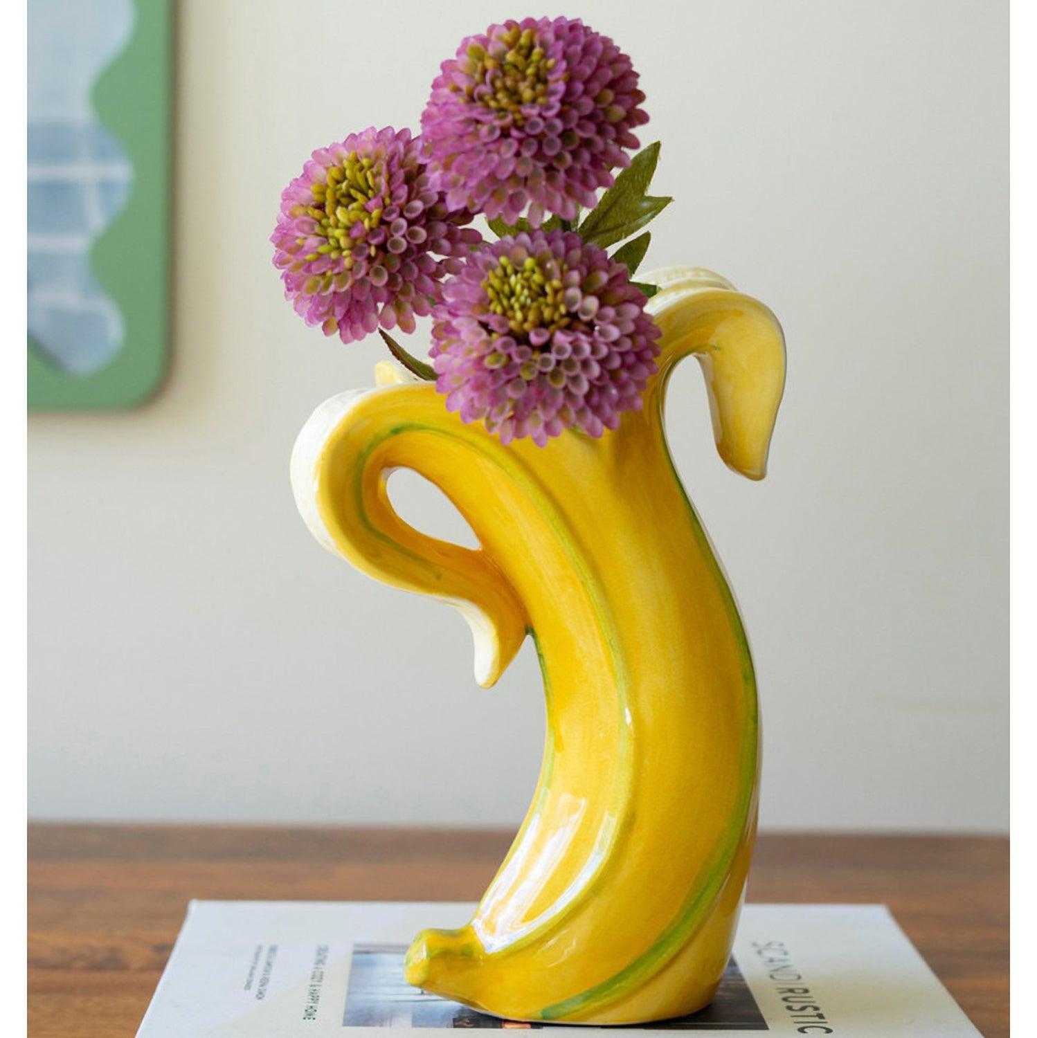 Ceramic Banana Vase