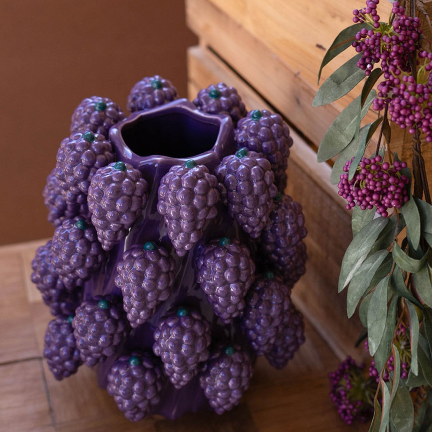 Grapes Vase