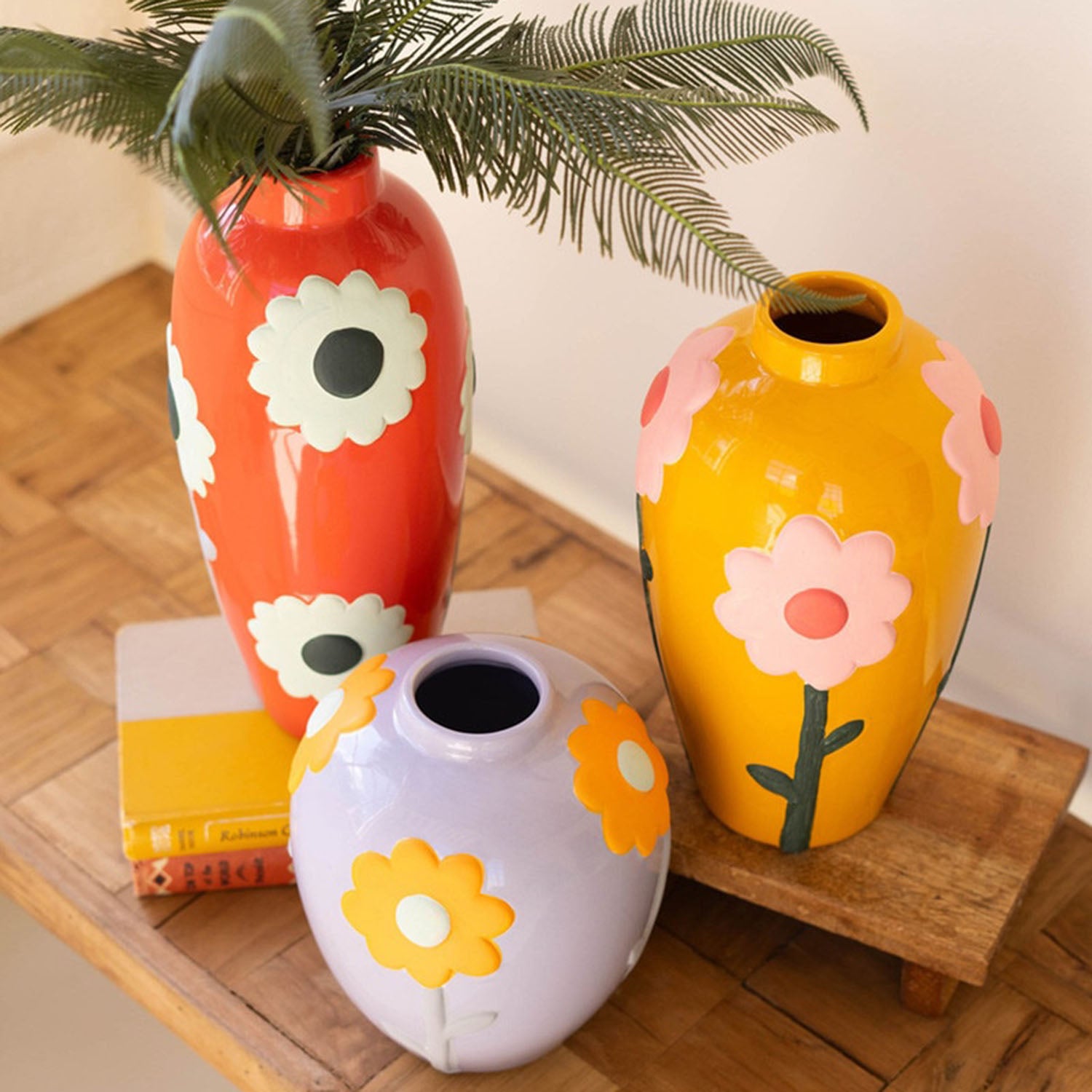 Pretty Flower Vase Set of 3