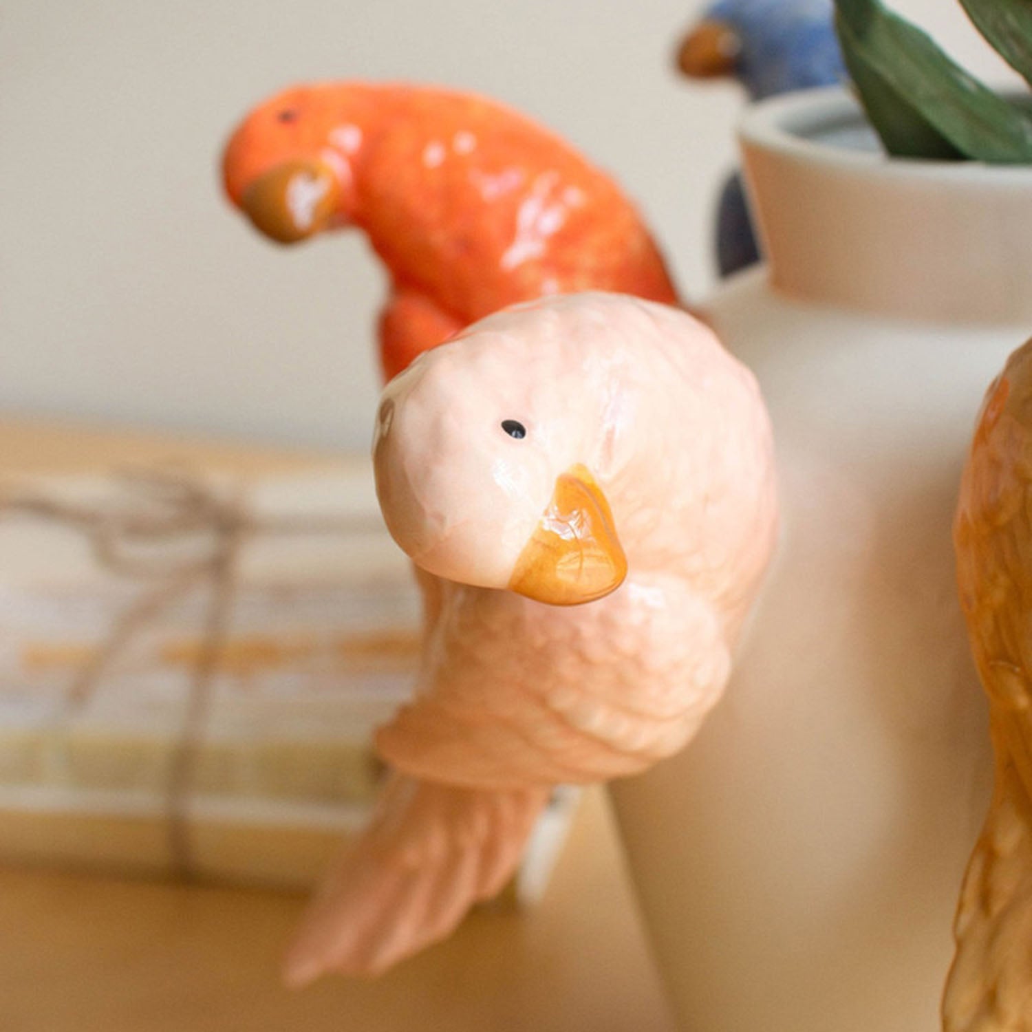Parrots Vase