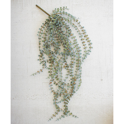 Hanging Necklace Fern Faux Plant Stem Set of 6