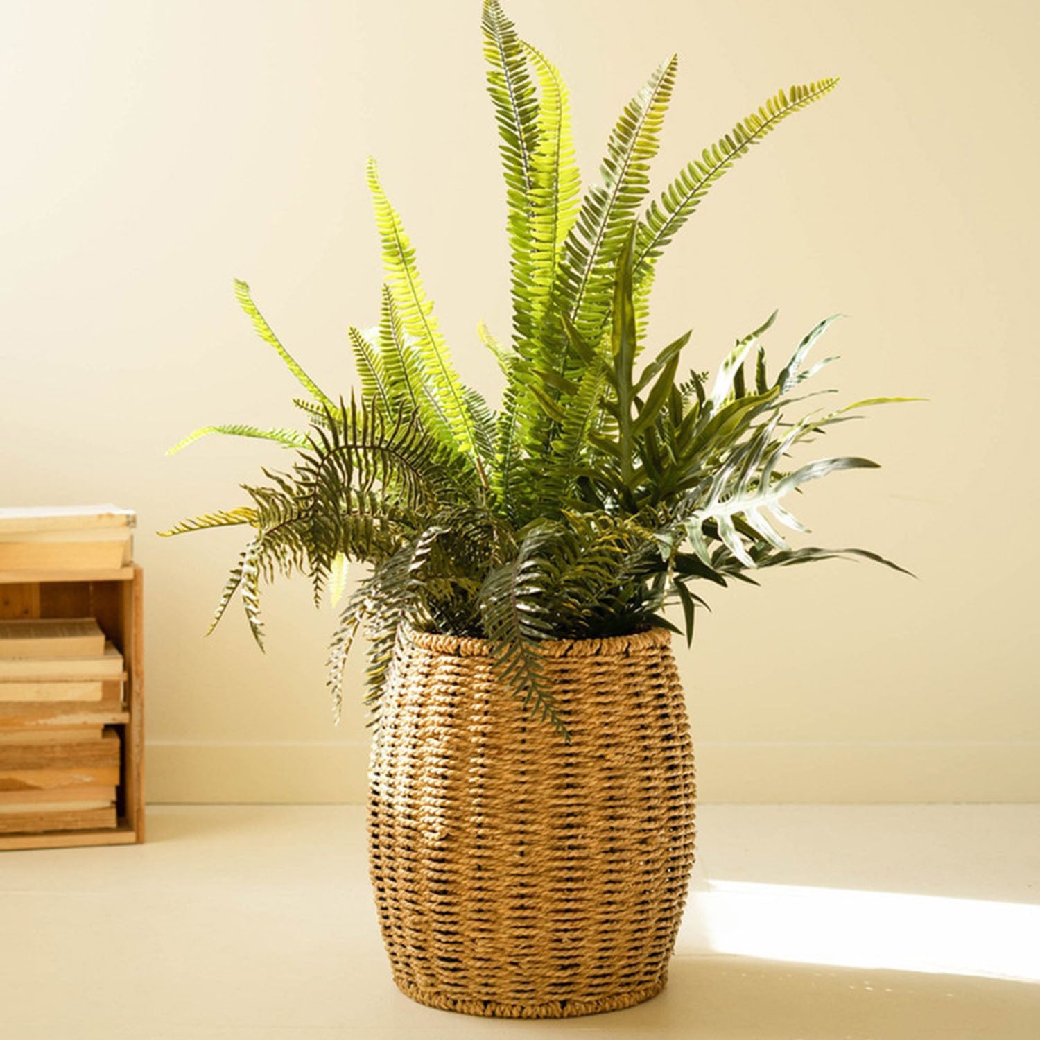 Mixed Fern Potted Faux Plant