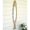 Carved Fish Wall Mirror