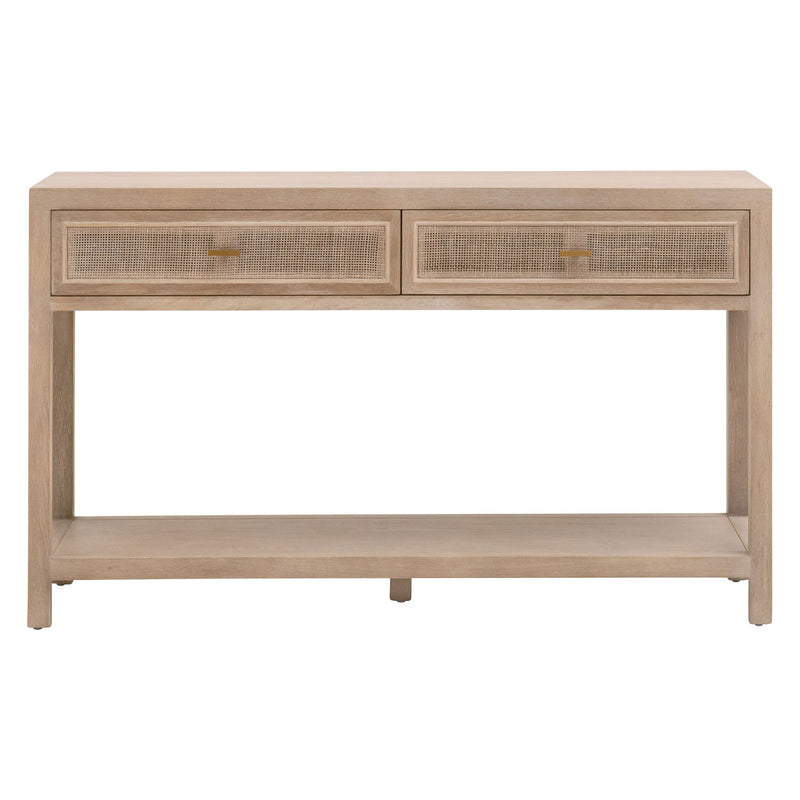 Cane 2-Drawer Entry Console Table