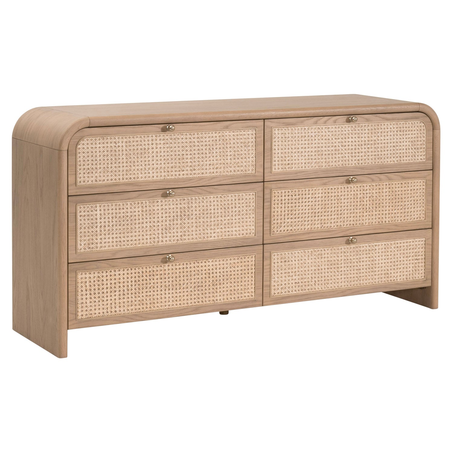 Cannes 6 Drawer Double Dresser