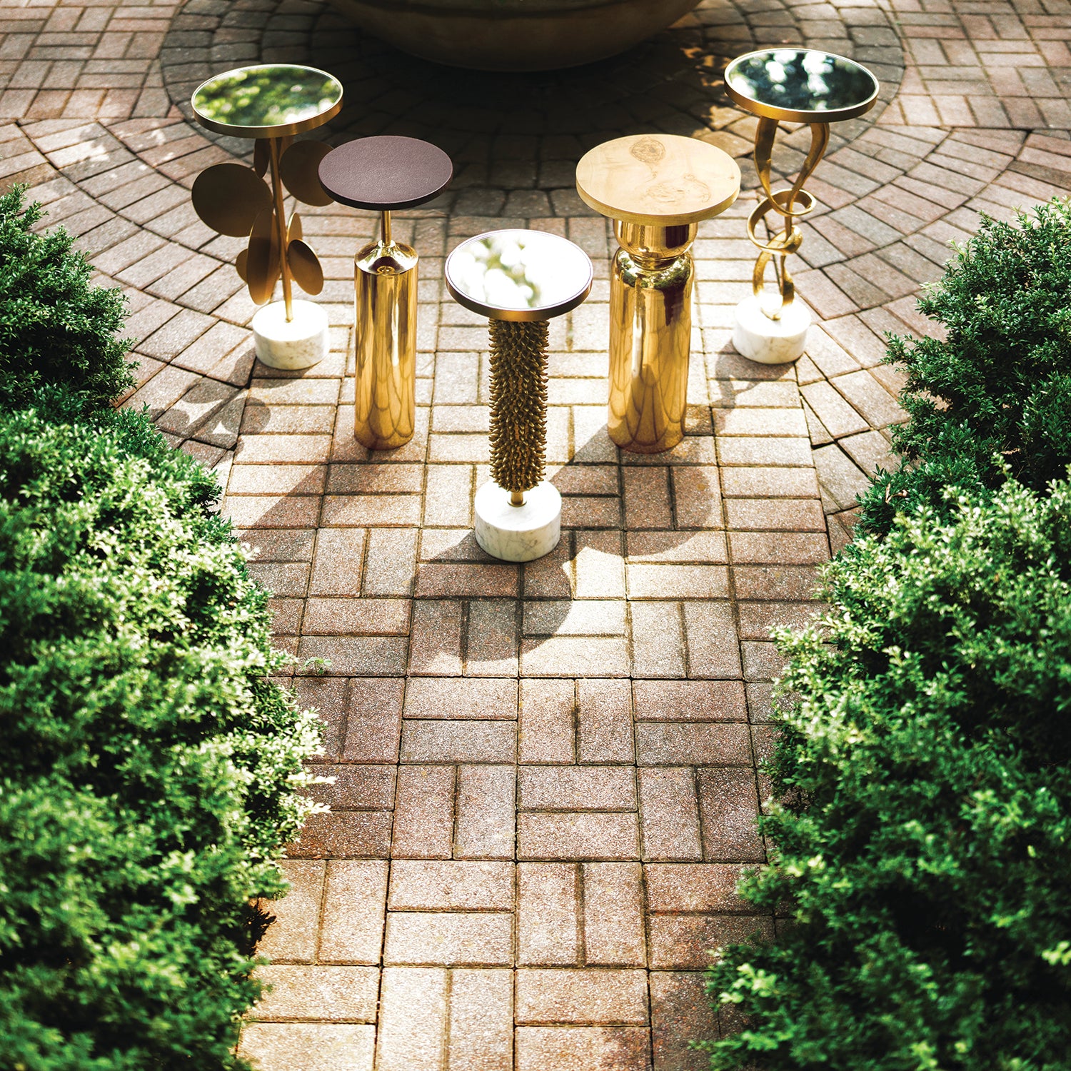 Worlds Away Talia Side Table - Final Sale