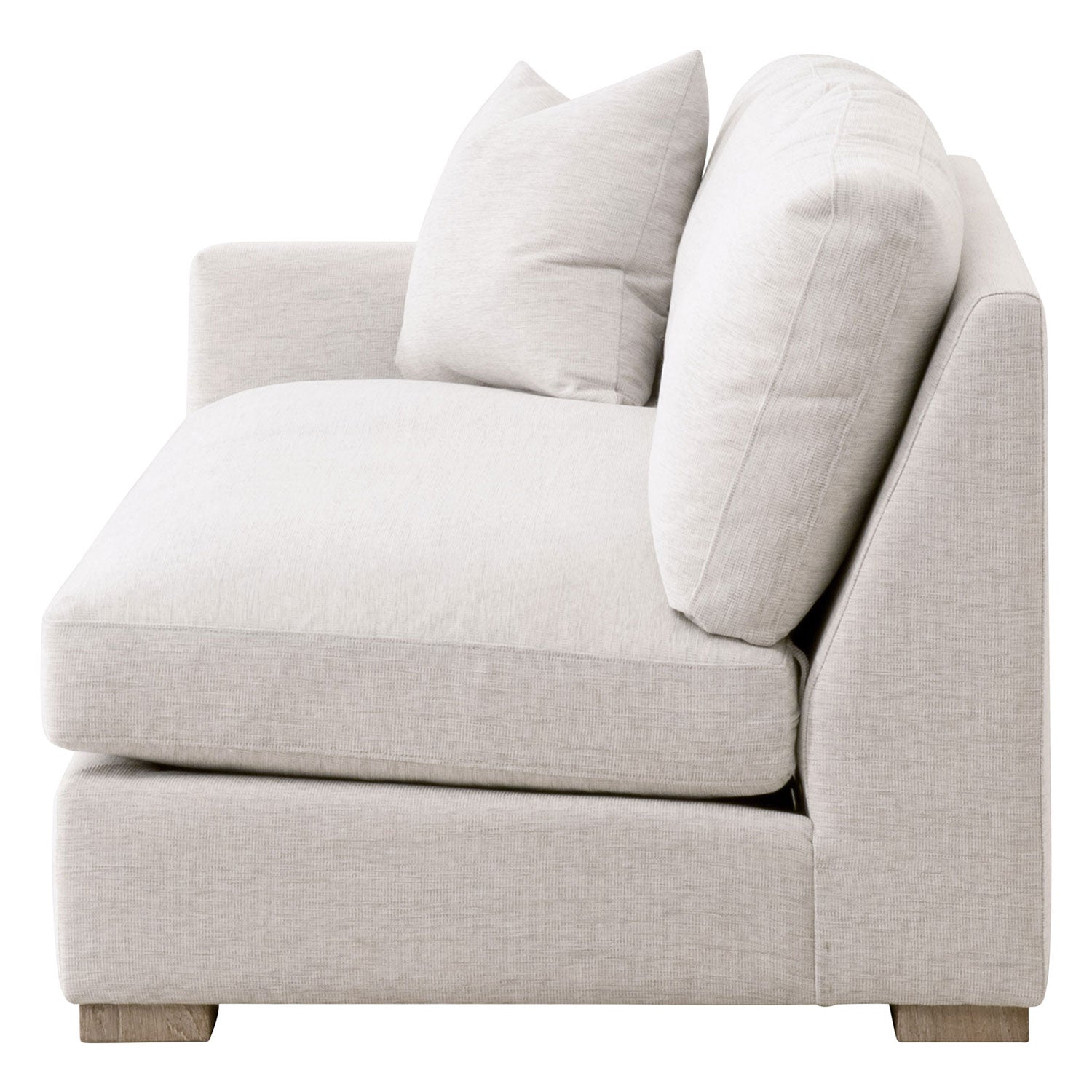 Clara Modular 2-Seat Left Slim Arm Sofa