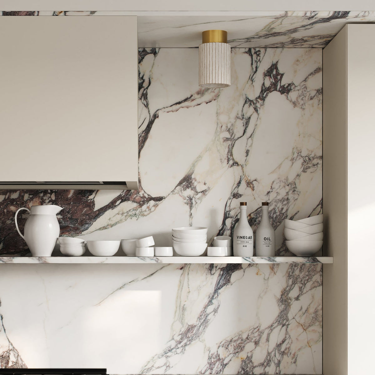 The Lifestyled Co x Mitzi Corissa Flush Mount