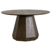 Coulter Brown Ash Round Dining Table