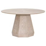 Coulter Natural Gray Round Dining Table