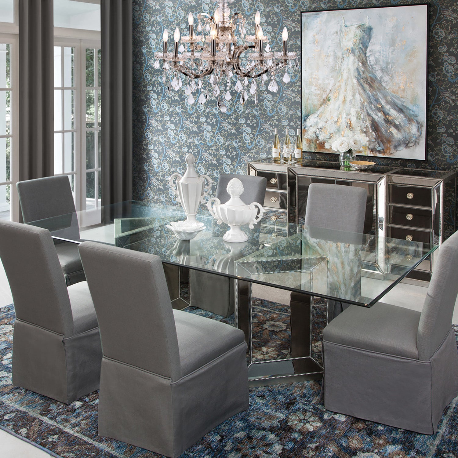 Bassett Mirror Murano Dining Table
