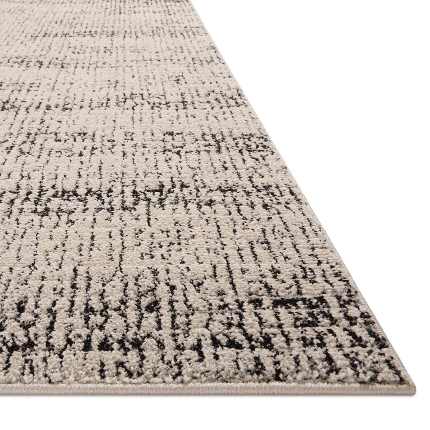 Loloi Darby Oatmeal/Charcoal Power Loomed Rug