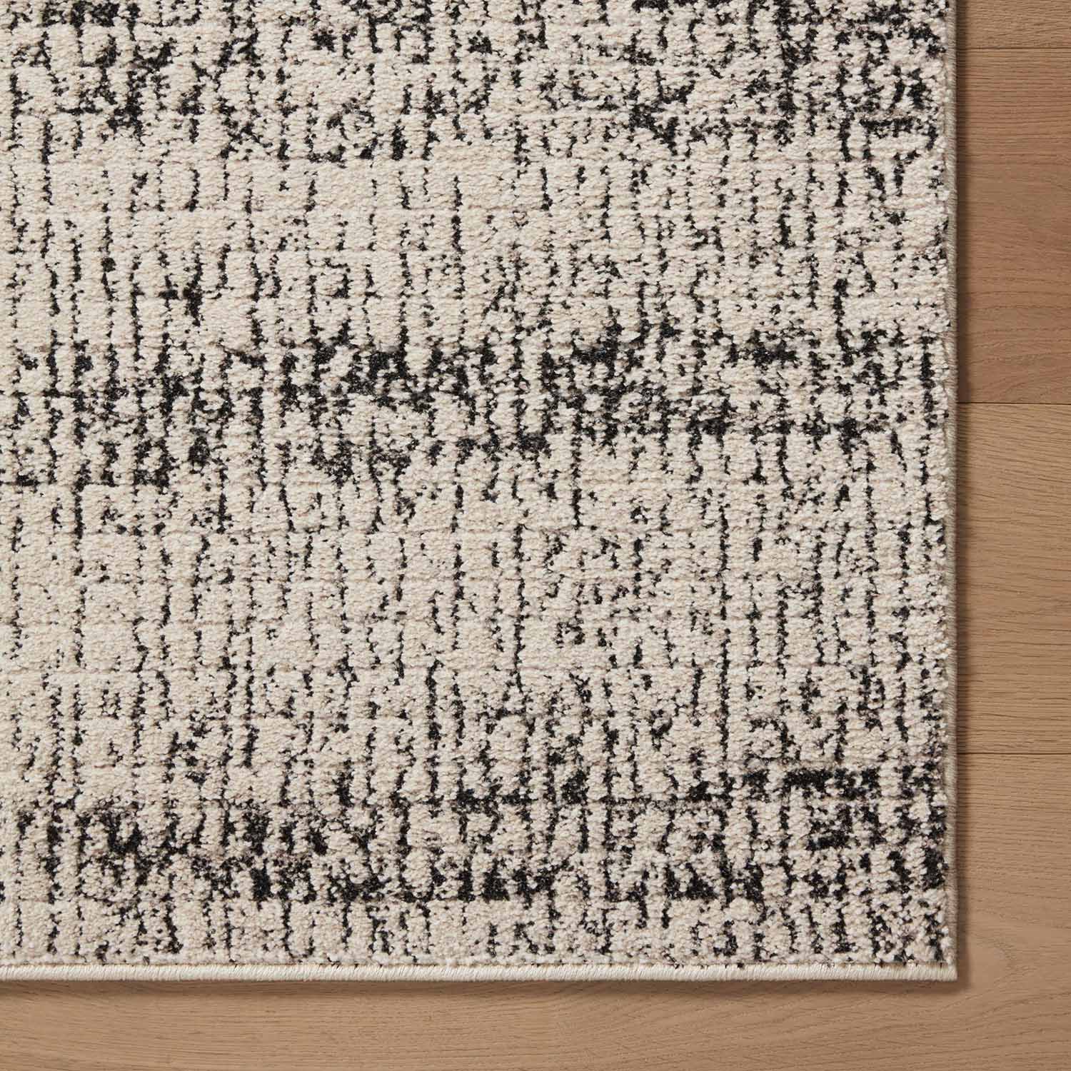 Loloi Darby Oatmeal/Charcoal Power Loomed Rug