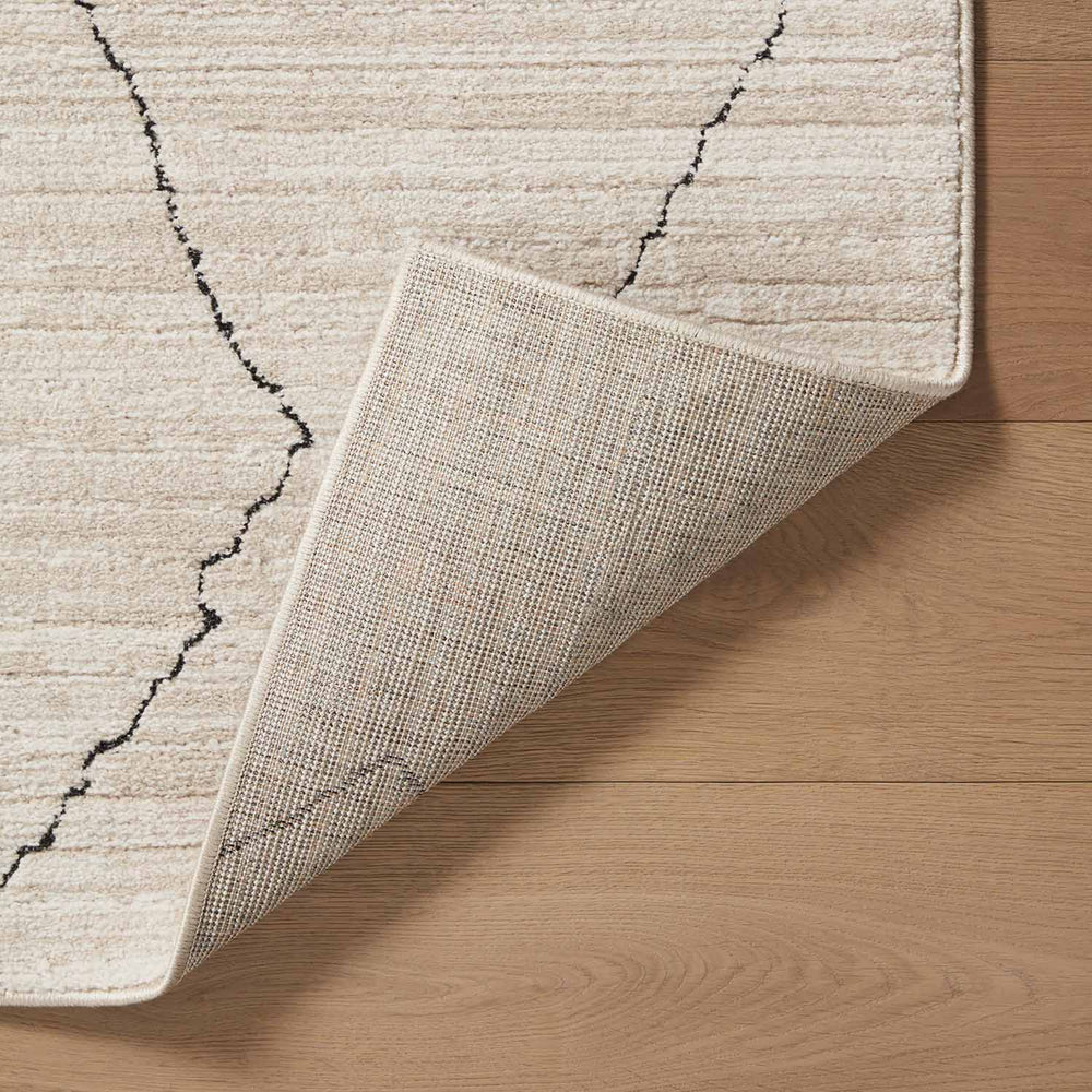 Loloi Darby Sand/Charcoal Power Loomed Rug