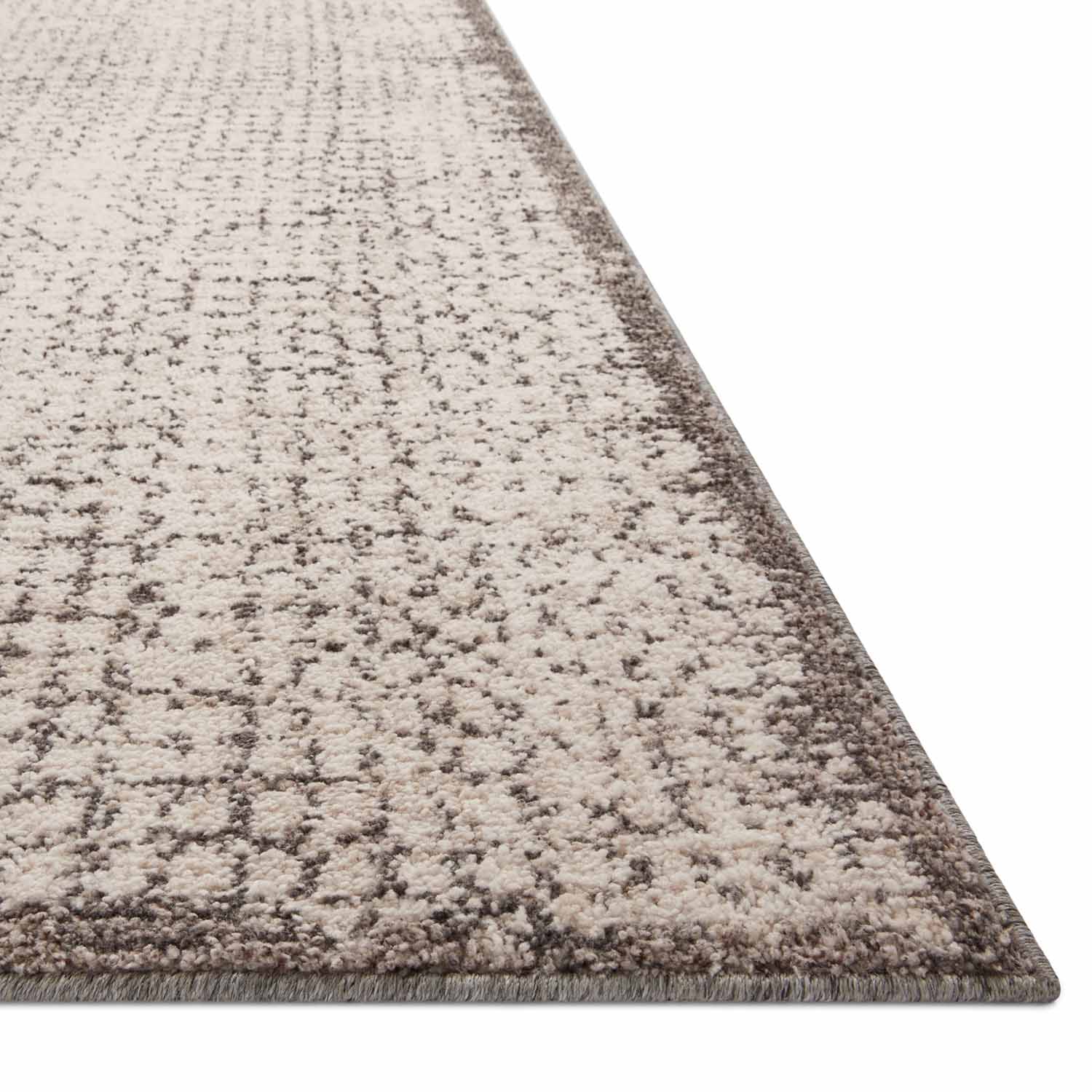 Loloi Darby Ivory/Stone Power Loomed Rug