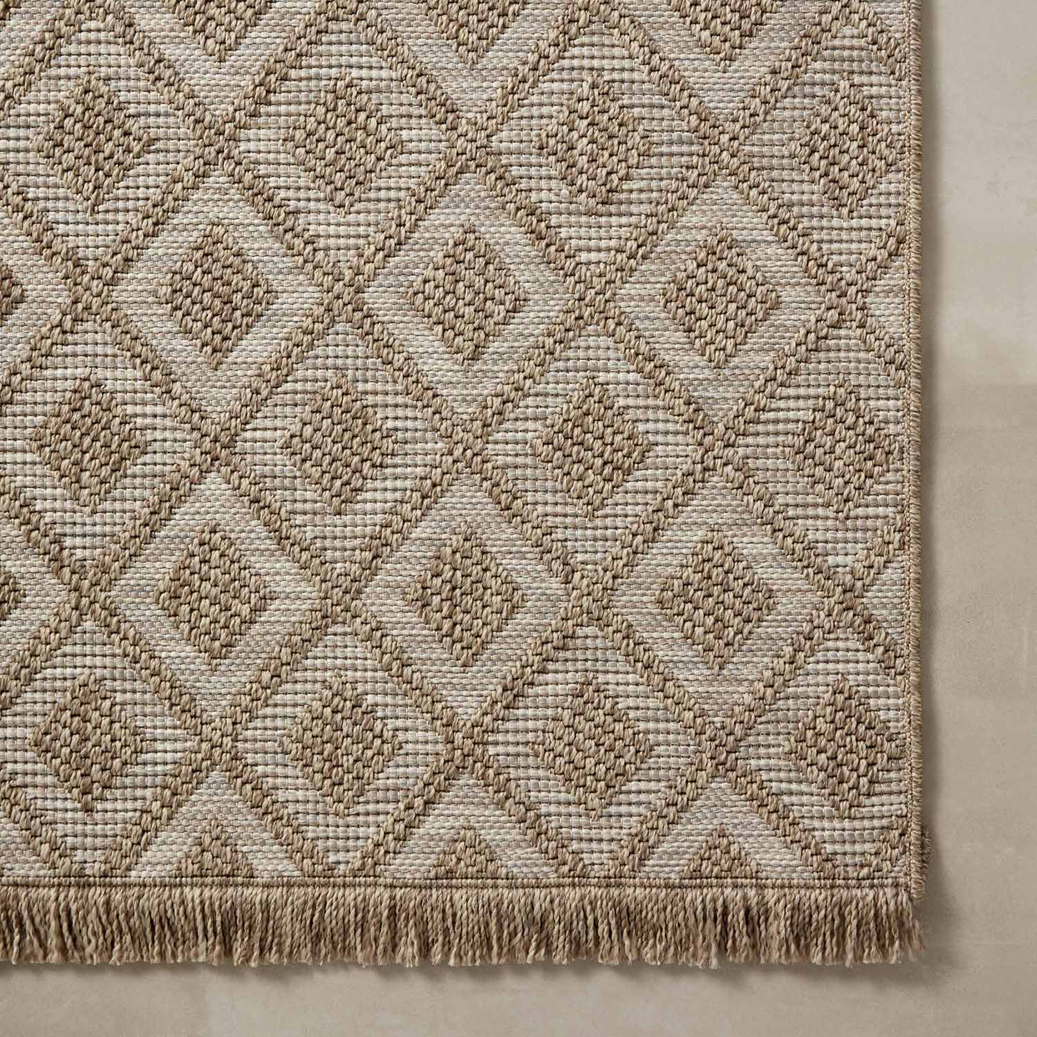 Loloi Dawn Natural Dia Indoor/Outdoor Rug