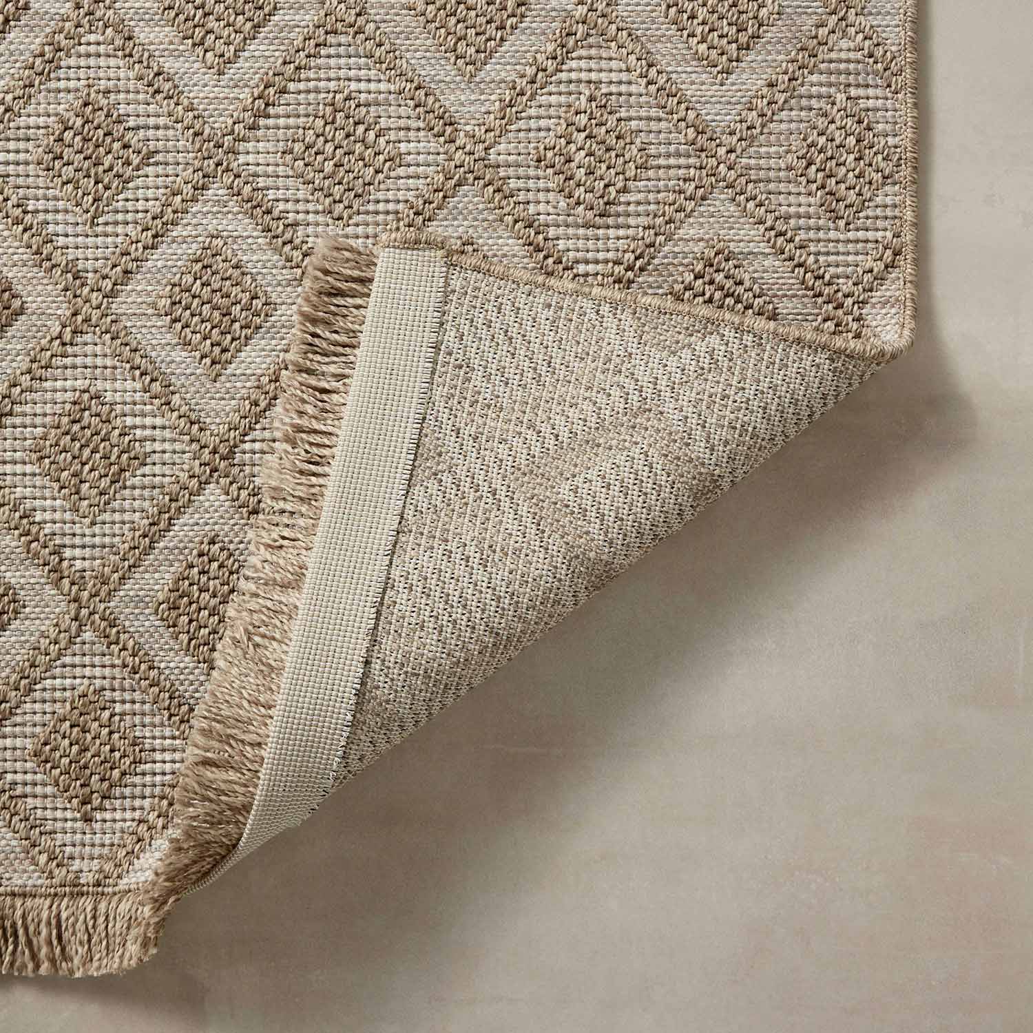 Loloi Dawn Natural Dia Indoor/Outdoor Rug