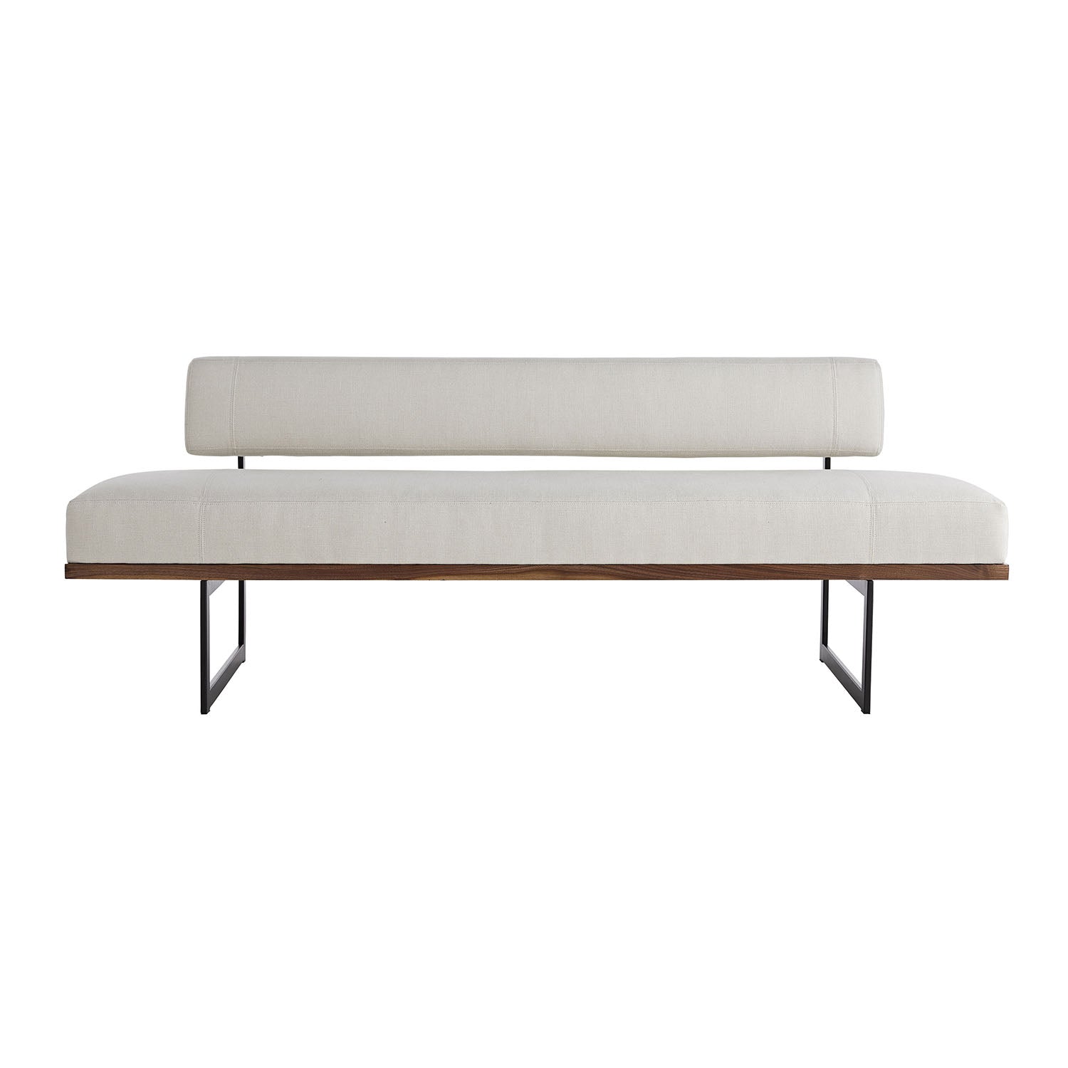 Arteriors Tuck Bone Linen Bench