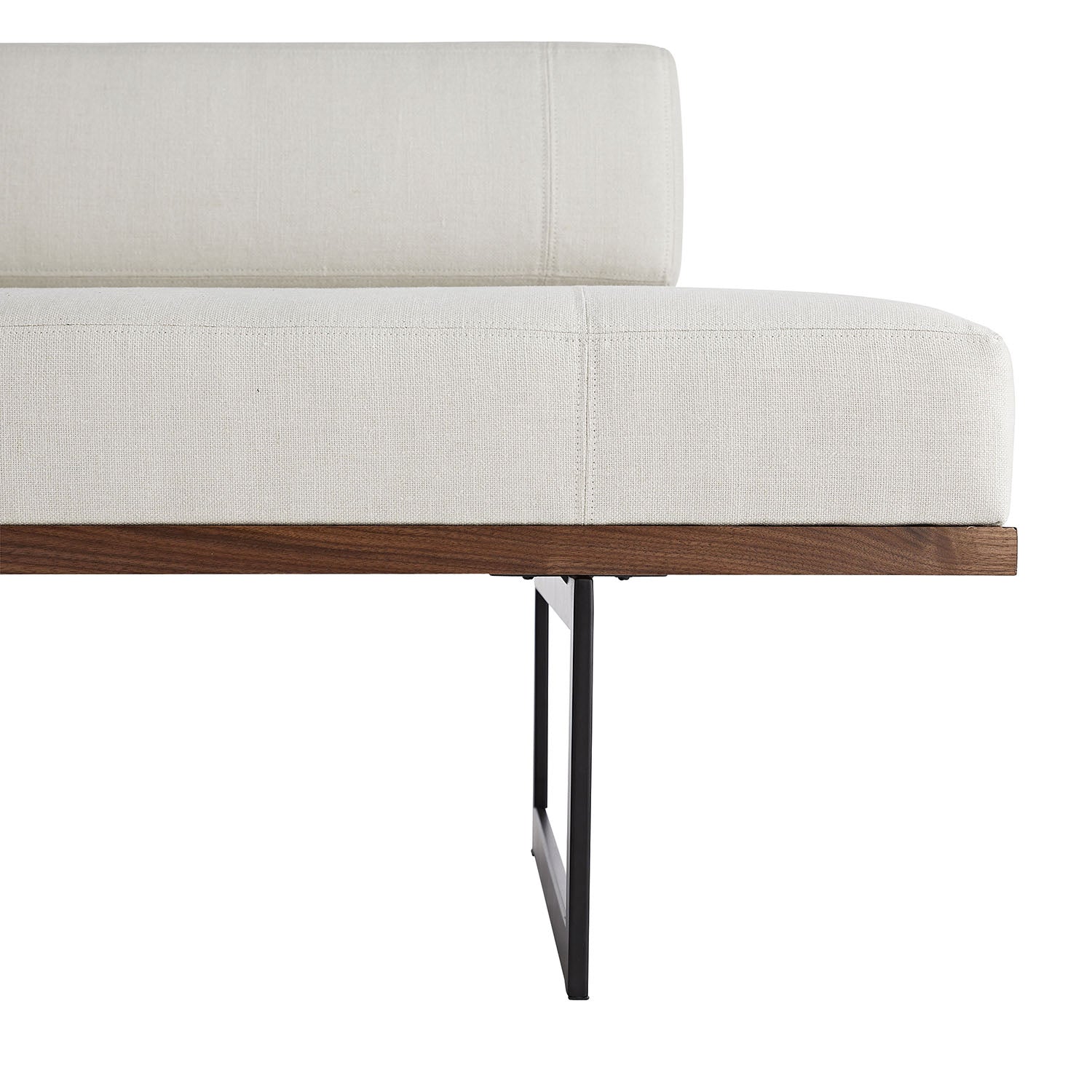 Arteriors Tuck Bone Linen Bench