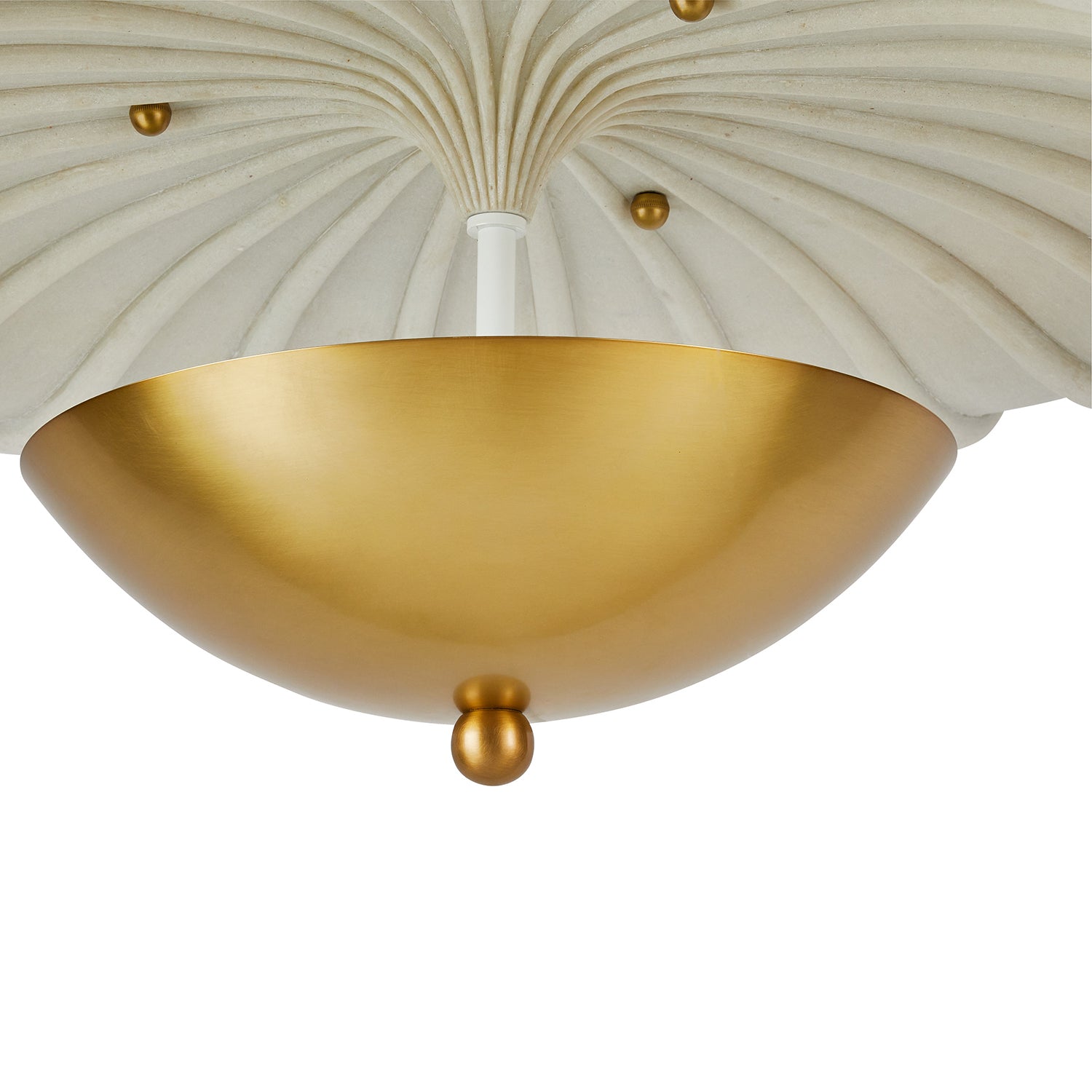 Arteriors Camella Gold Flush Mount