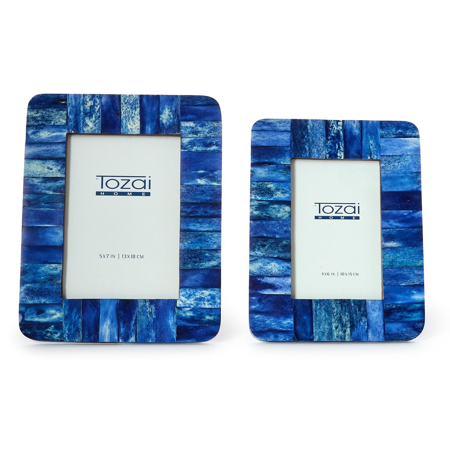 Oceans Blue Photo Frame Set of 2