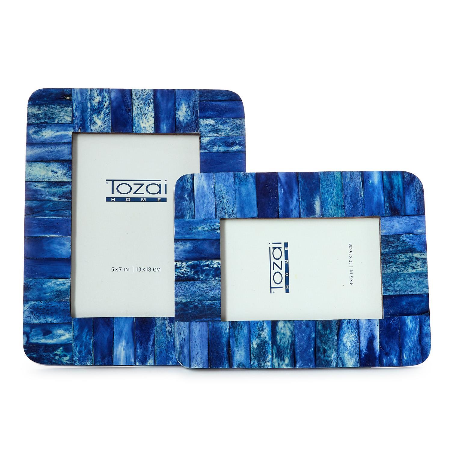Oceans Blue Photo Frame Set of 2