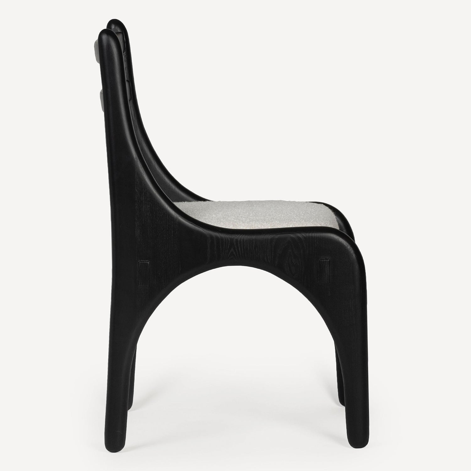 Union Home Luna Solid Oak Chair Set of 2