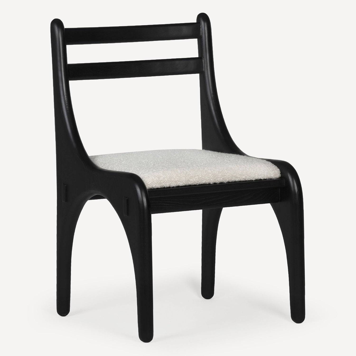 Union Home Luna Solid Oak Chair Set of 2