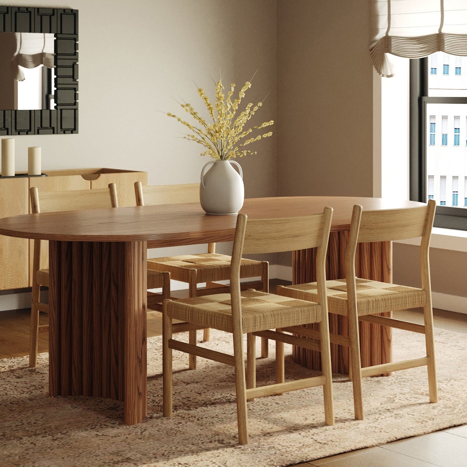 Union Home Accord Oak Dining Table