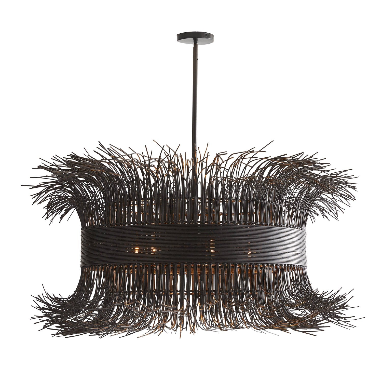 Arteriors Filamento Black Chandelier