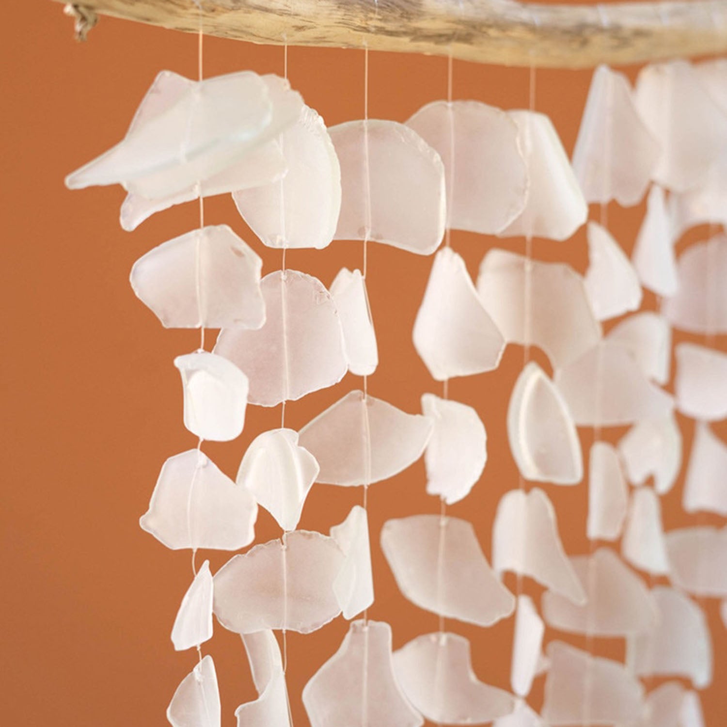 Driftwood and Sea Glass Chime
