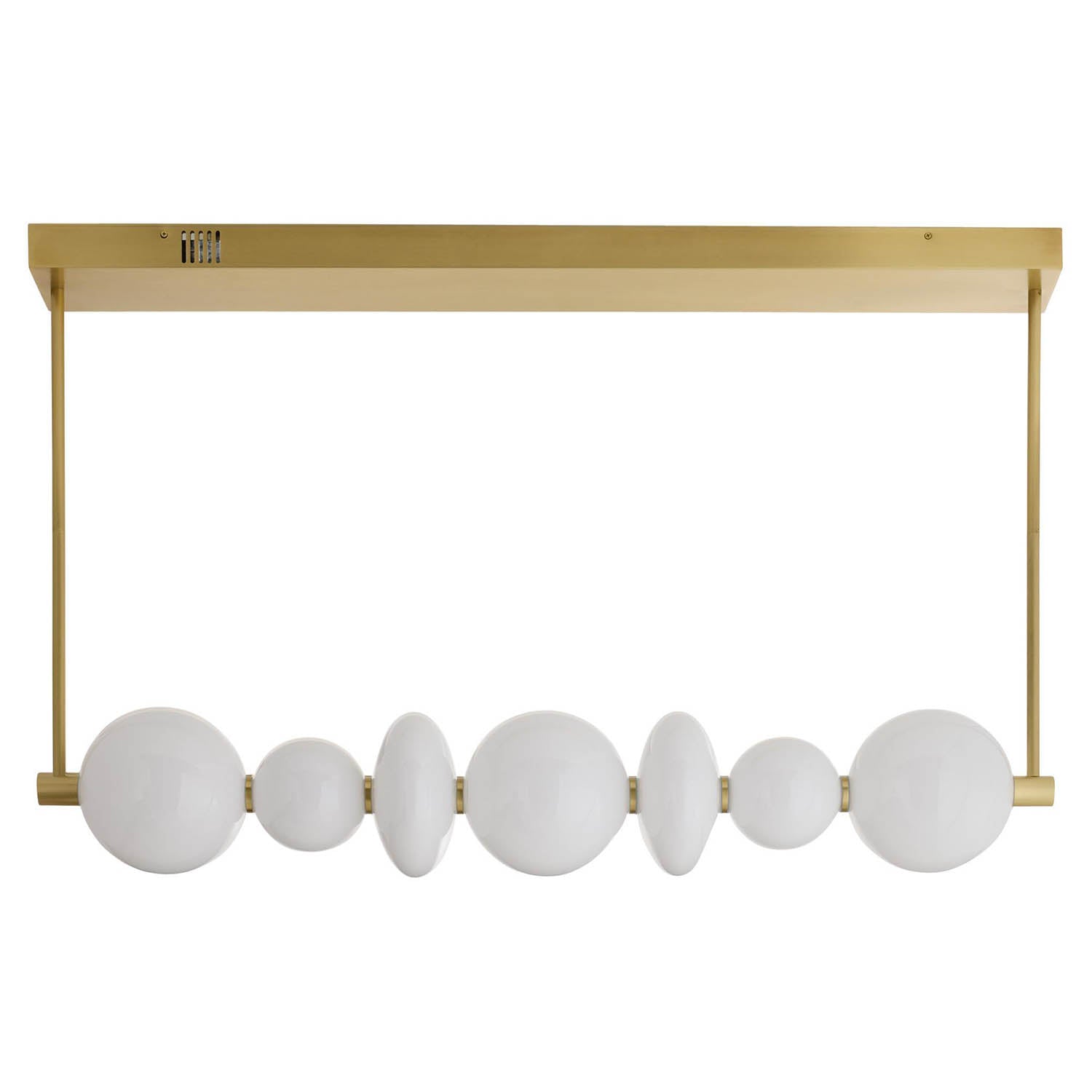 Arteriors Raphael Gold Linear Chandelier