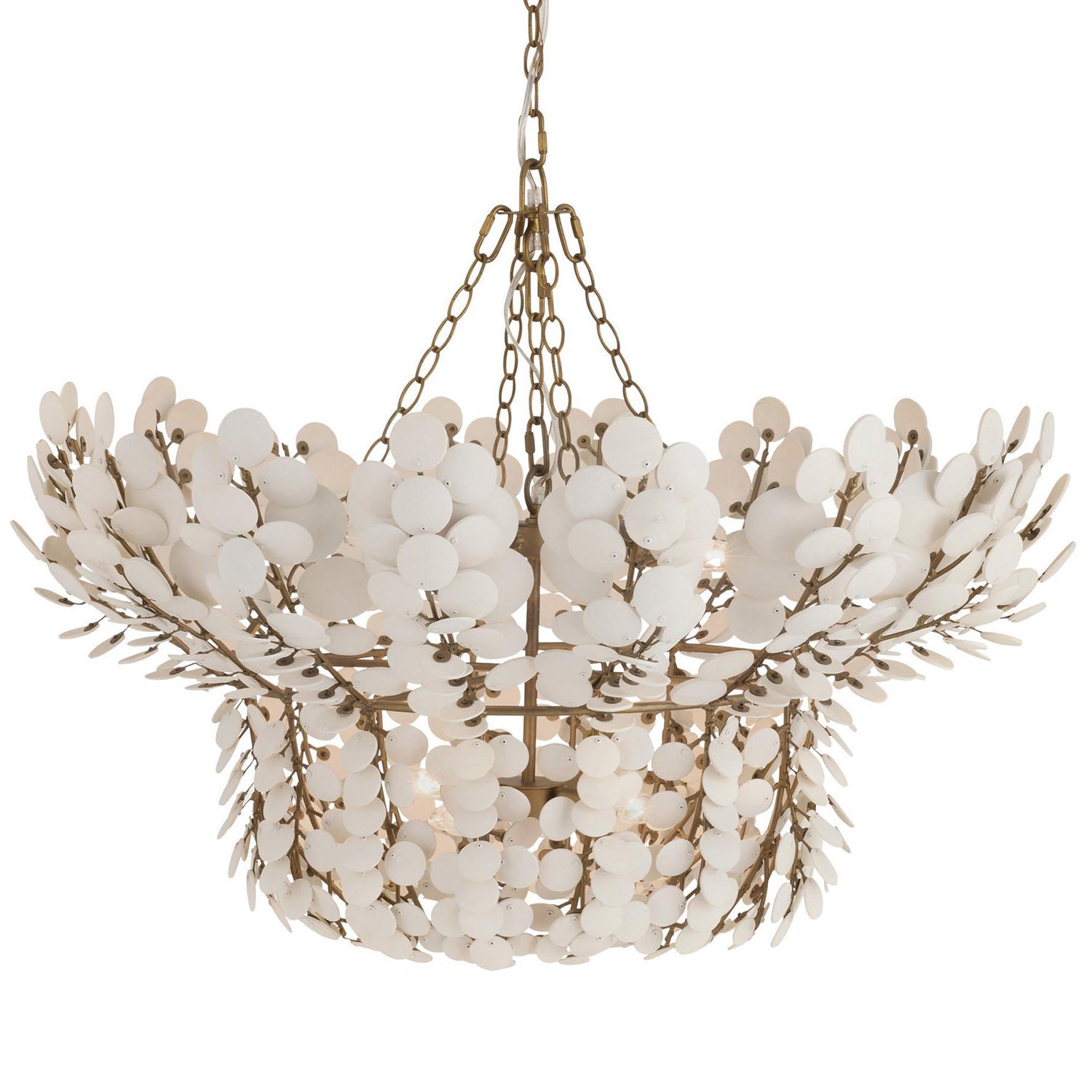 Arteriors Bilal Ivory Chandelier