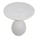 Yulo Terrazzo Tapered Neck Base Side Table