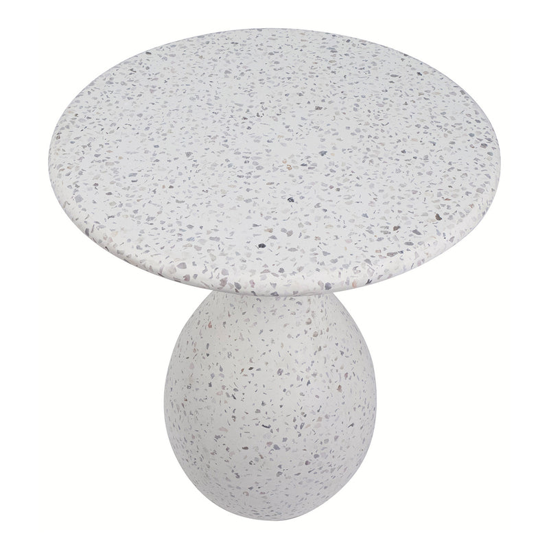 Yulo Terrazzo Tapered Neck Base Side Table
