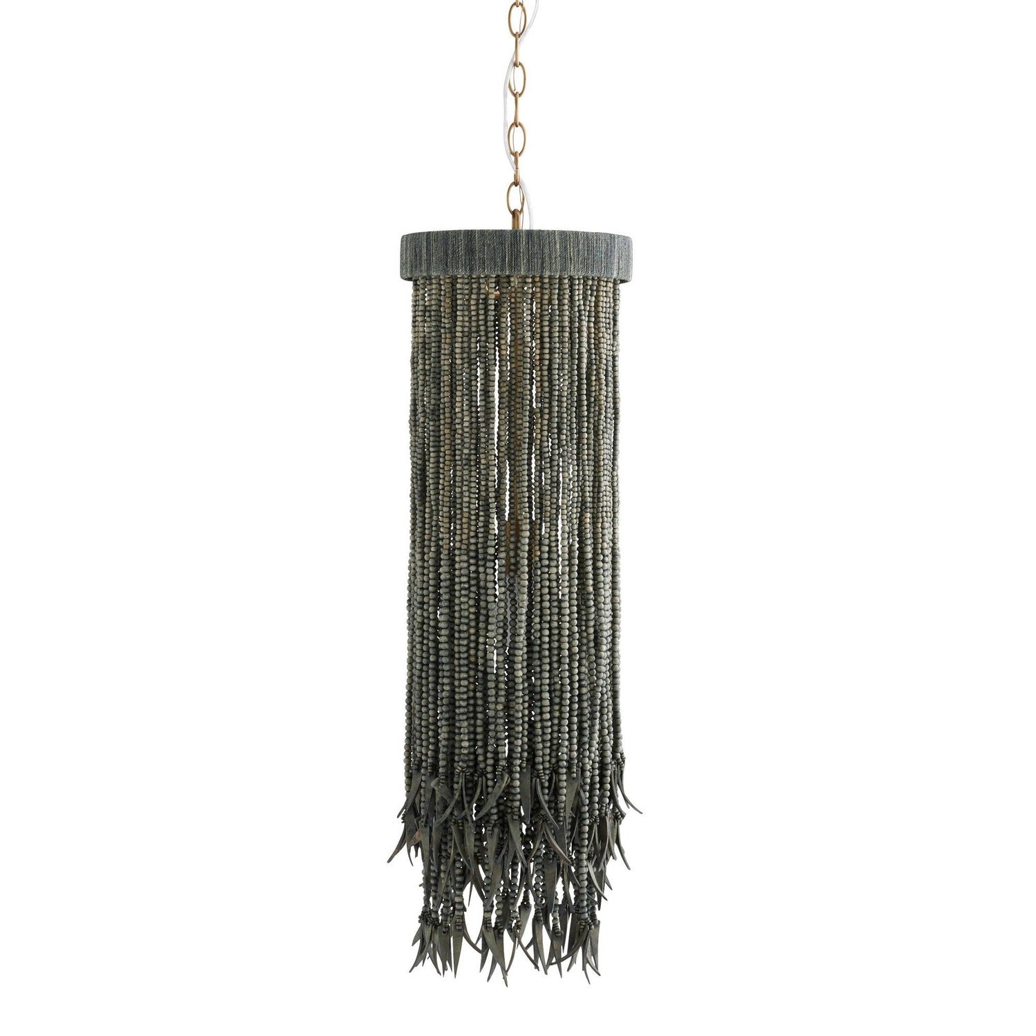 Arteriors Baja Dark Gray Wash Pendant