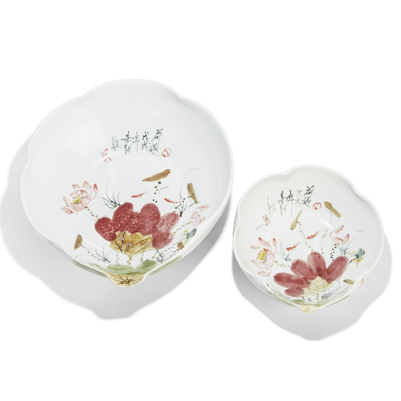 Japanese Blossoms Bowl Set of 2