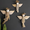 Driftwood Hanging Angel Set of 3
