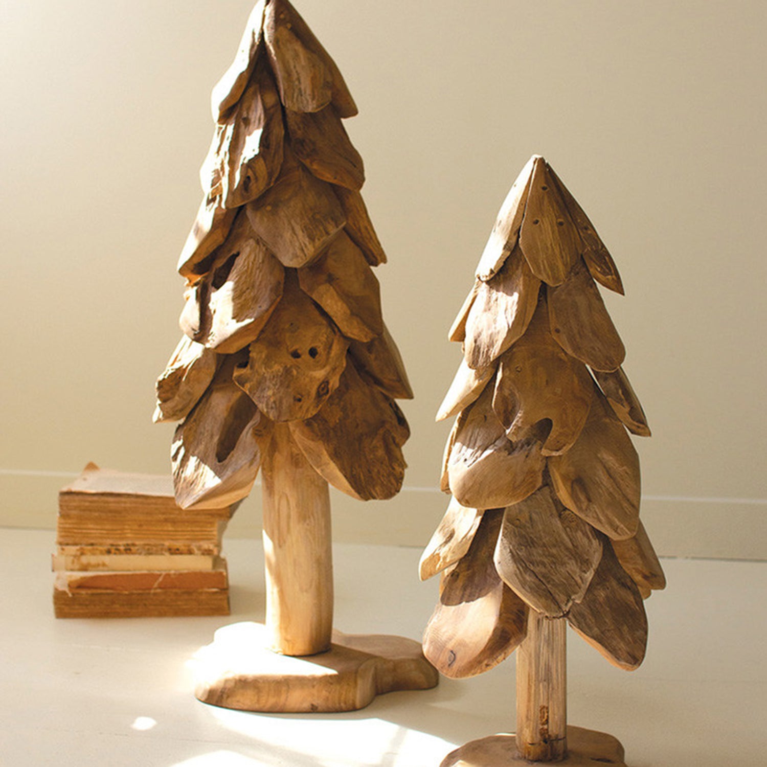 Rustic Teak Christmas Tree