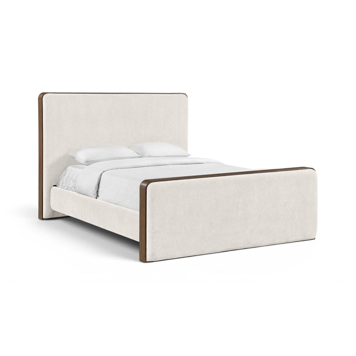 Dalton Cream Fabric Upholstered Bed