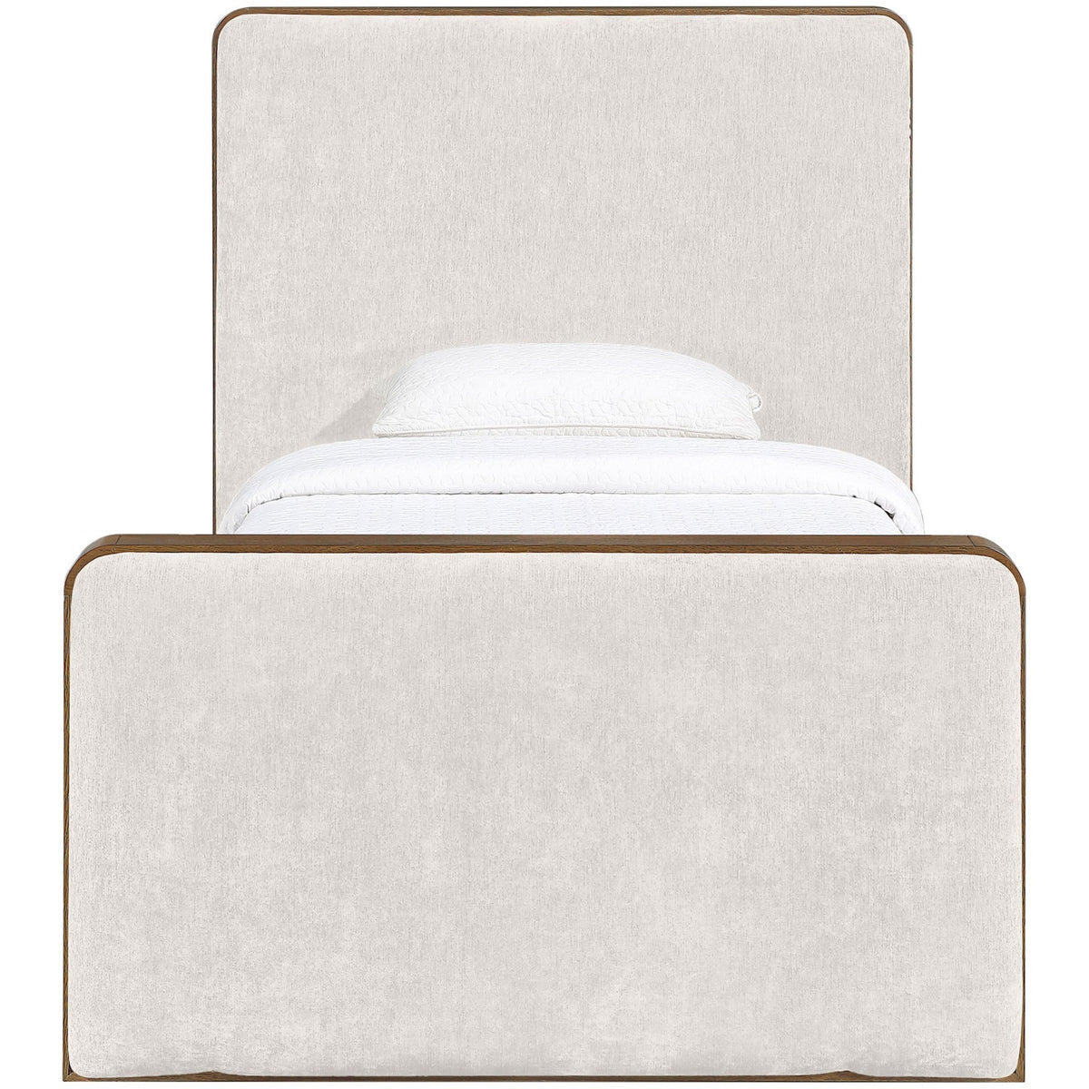 Dalton Cream Fabric Upholstered Bed