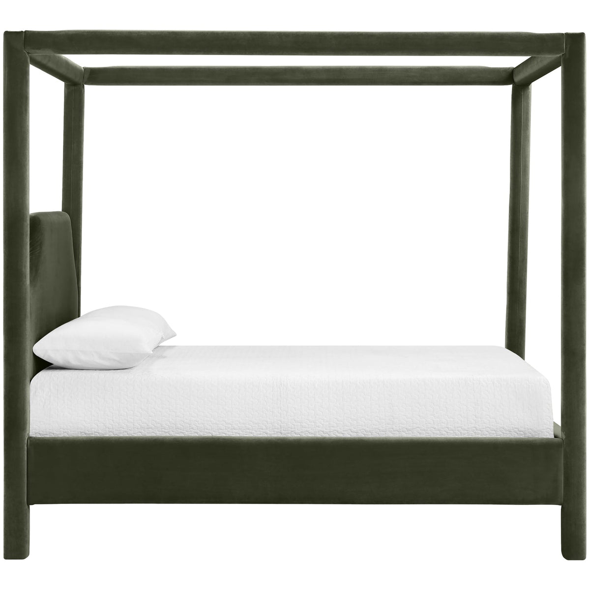 Dawson Green Velvet Upholstered Bed