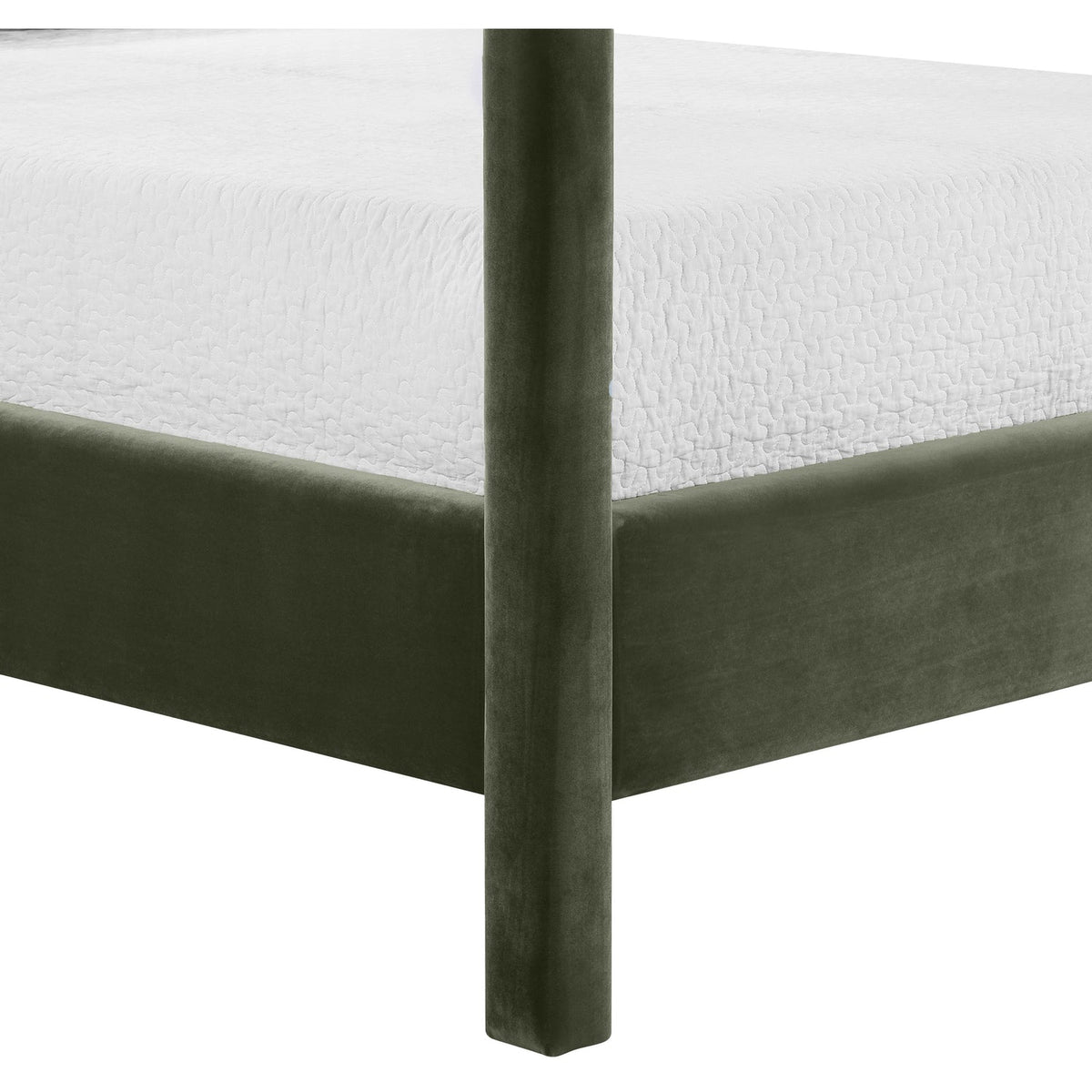 Dawson Green Velvet Upholstered Bed