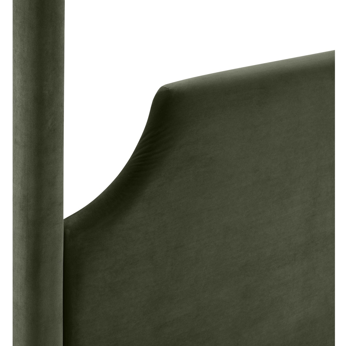 Dawson Green Velvet Upholstered Bed