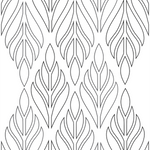 Mitchell Black Deco Palm Wallpaper