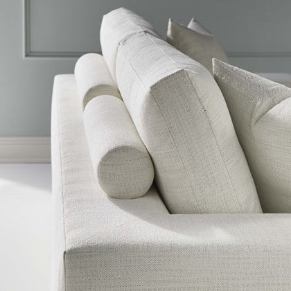 Vanguard Furniture Lucca Kipri Snow Two Seat Sofa