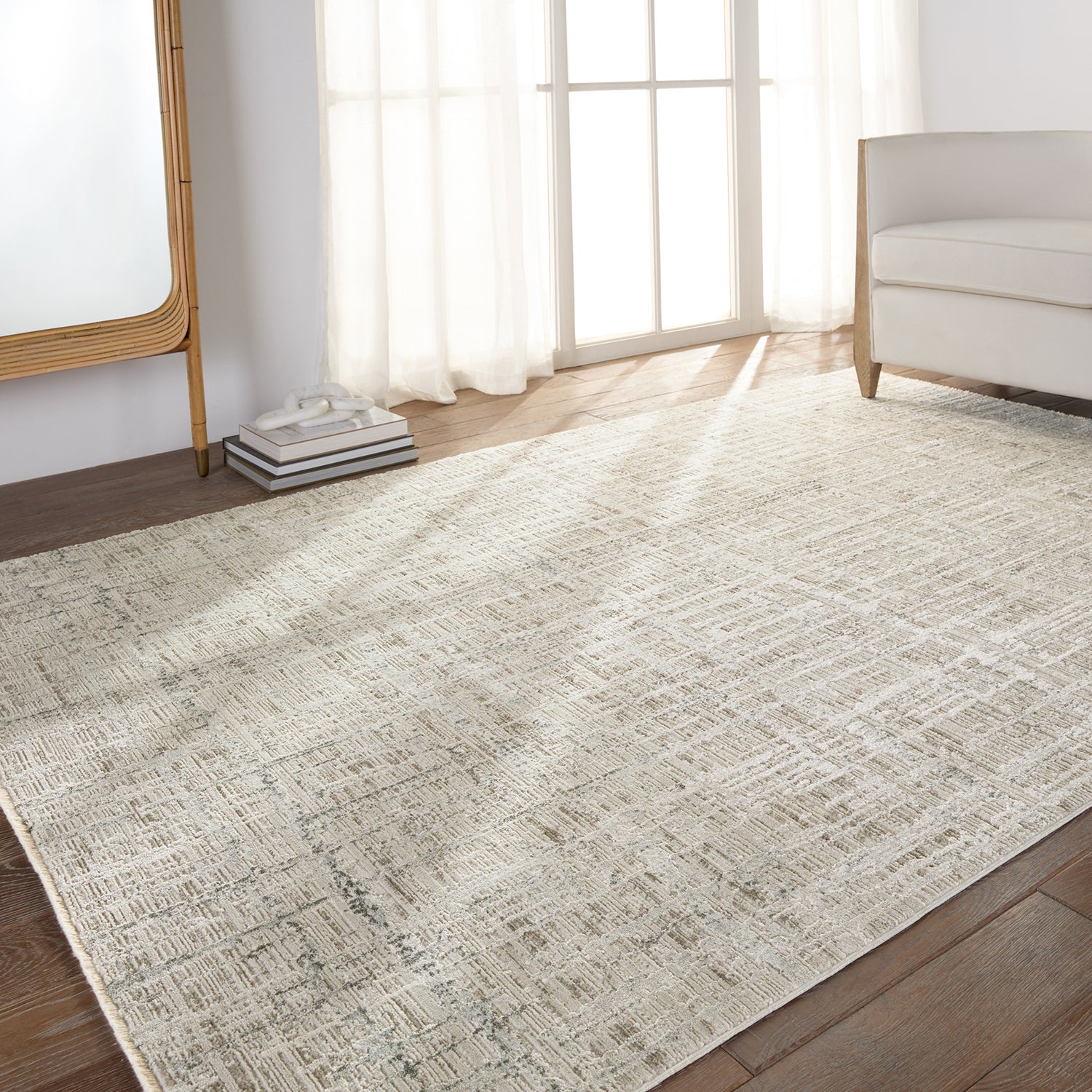 Vibe by Jaipur Living En Blanc Sovis Power Loomed Rug