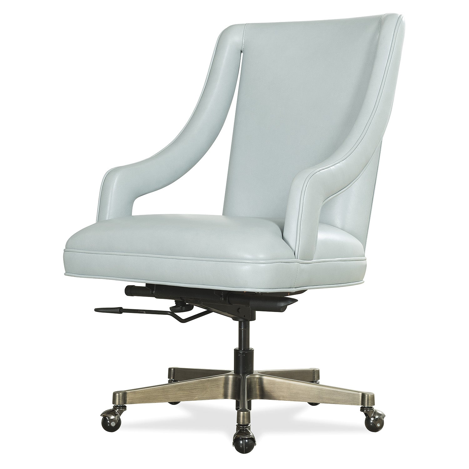 Hooker Furniture Meira Light Blue Executive Swivel Tilt Chair