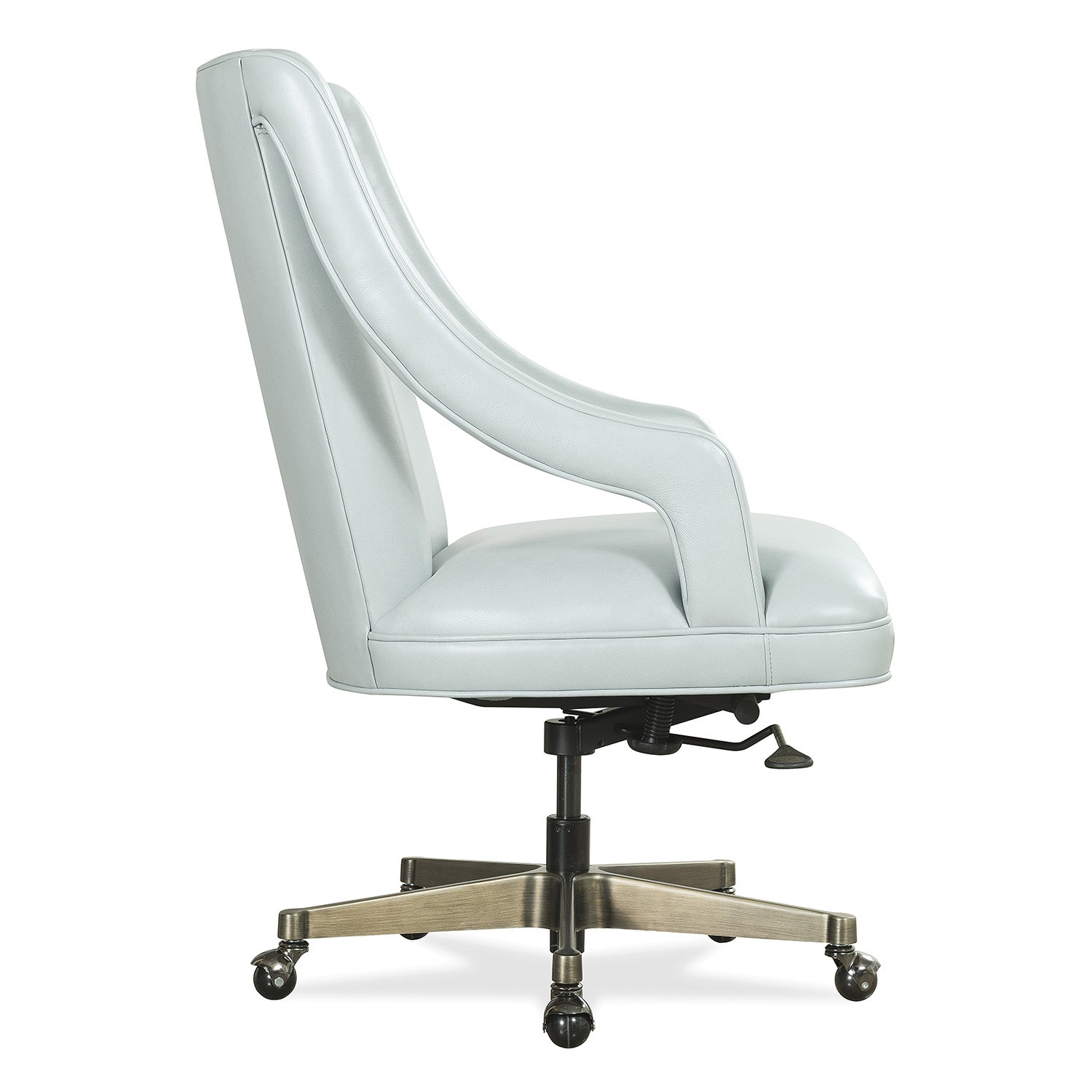 Hooker Furniture Meira Light Blue Executive Swivel Tilt Chair