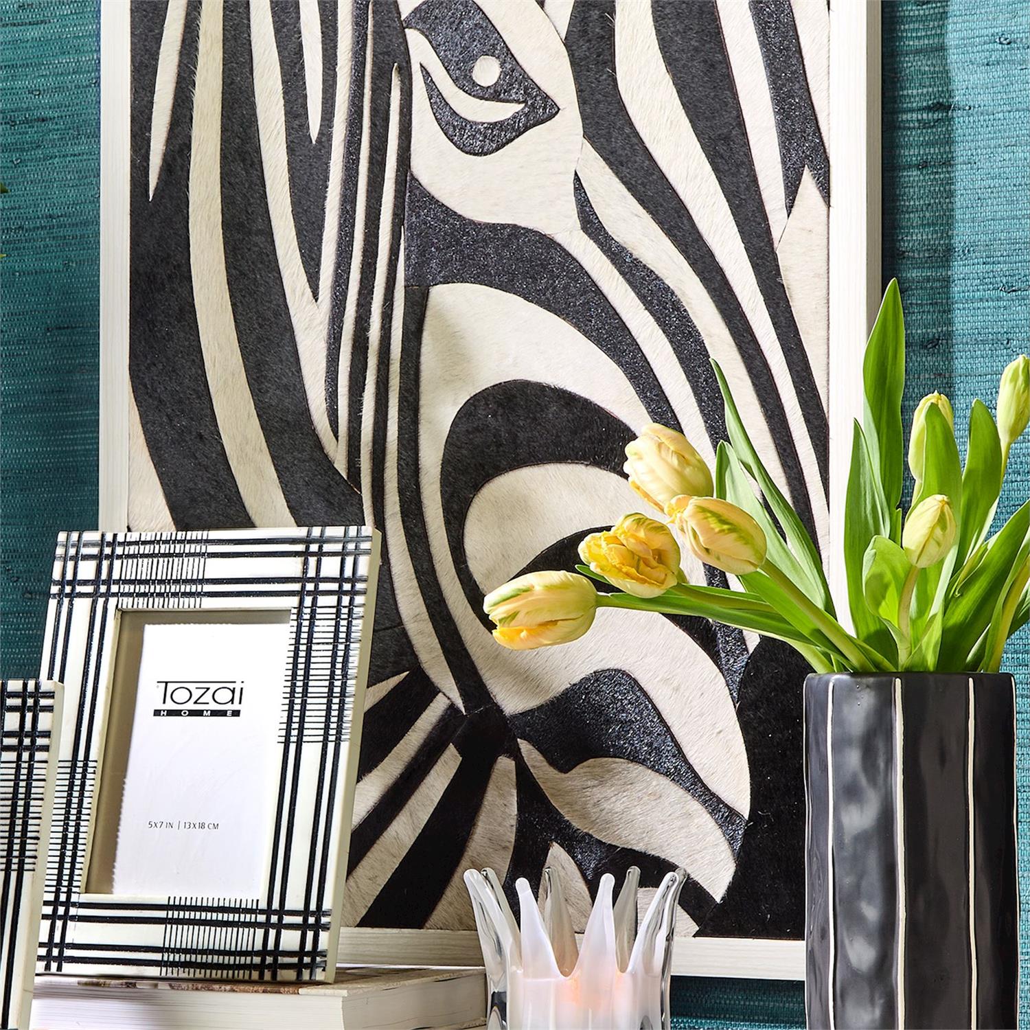 Zebra Abstract Wall Art